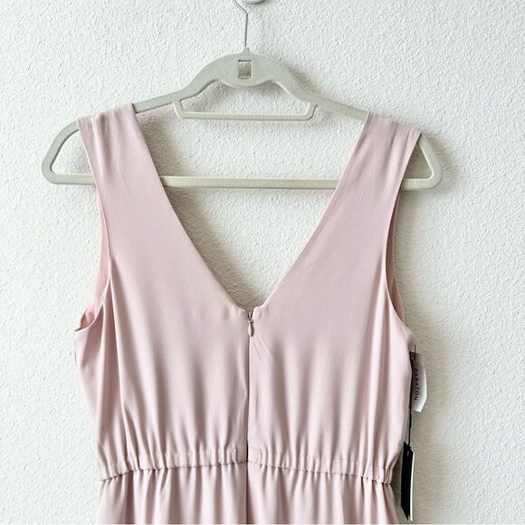 NWT Aritzia Babaton Marcus Jumpsuit in Camille Pink Size 6 - Picture 6 of 9